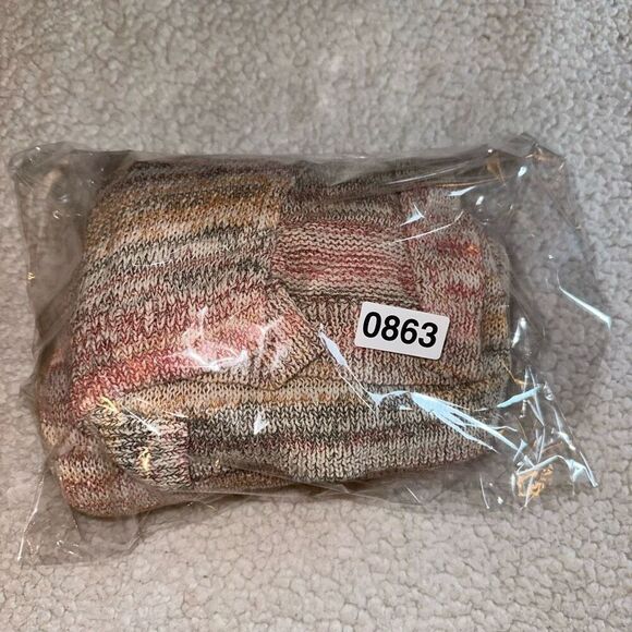 Old Navy Women’s Pink Gray Heathered 3/4 Cardigan Sweater Medium - Picture 11 of 11